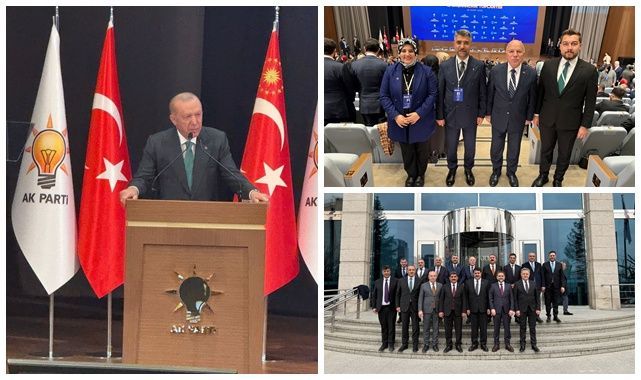 AK Partili Başkanlar Başkent'te! Erzurum'dan yoğun katılım