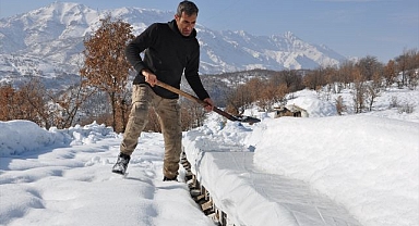 Arıcıların kış mesaisi sürüyor