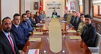 Asayiş ve güvenlik toplantısı yapıldı