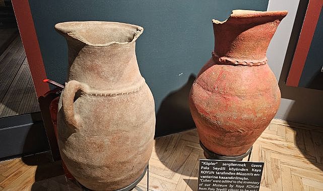 Asırlık küpler geçmişe ışık tutuyor