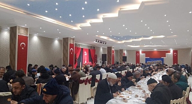 Aşkale’de ramazan bereketi aynı sofrada yaşandı
