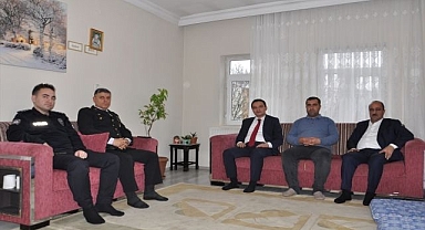 Bayramda anlamlı ziyaret