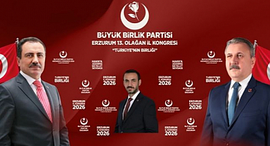 BBP Erzurum İl Kongresi 29 Mart'ta yapılacak: BBP lideri Destici Erzurum'a geliyor