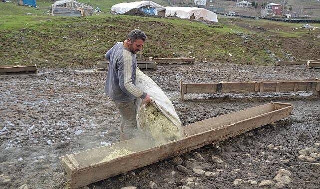 Besicilerin kış mesaisi sürüyor
