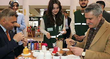 Birbirinden farklı ürünler sergilendi