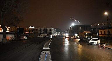 Cadde yeniden trafiğe açıldı