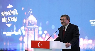 Cumhurbaşkanı Yardımcısı Yılmaz iftar programında konuştu 