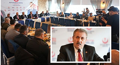 Destici Erzurum’da konuştu ‘Bankalar KGF kredisiyle tahsilat yapıyor’ 