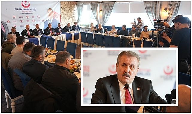 Destici Erzurum’da konuştu ‘Bankalar KGF kredisiyle tahsilat yapıyor’