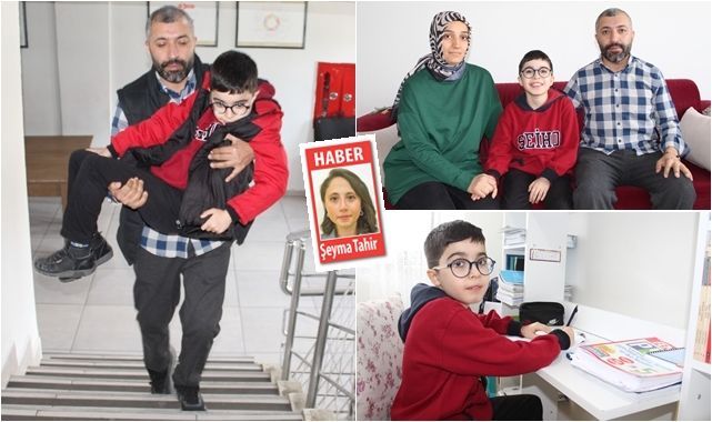 DMD kas hastası Ahmet Sami için zamanla yarış! Minik bedeniyle direniyor