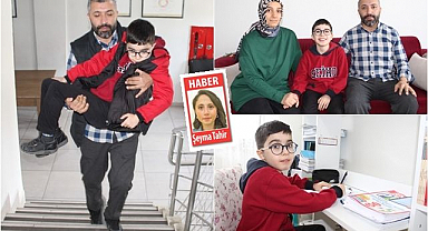 DMD kas hastası Ahmet Sami için zamanla yarış! Minik bedeniyle direniyor