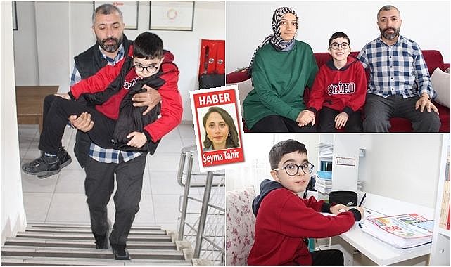 DMD kas hastası Ahmet Sami için zamanla yarış: Minik bedeniyle direniyor