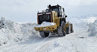 Doğuda kar yağışı ulaşımı tıkadı