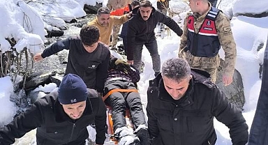 Donmak üzereyken kurtarıldı!