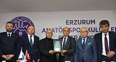 Erzurum ASKF’de bayrak değişimi