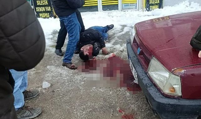 Erzurum’da çatıdan düşen buz can aldı! Genç adam yaşam mücadelesini kaybetti