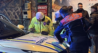 Erzurum'da 'dur' ihtarına uymayınca ehliyetinden oldu!