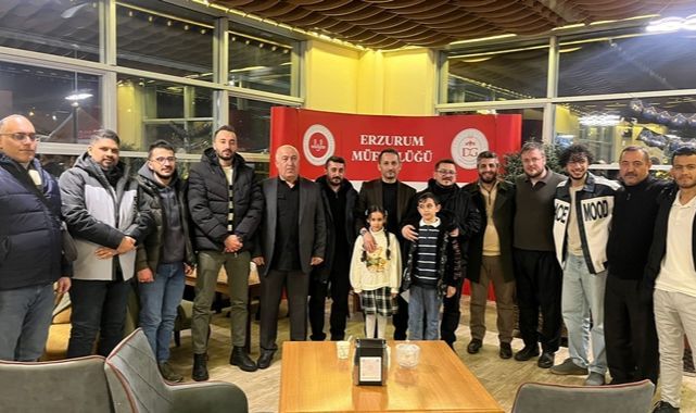 Erzurum’da Filistinli öğrenciler iftar sofrasında buluştu