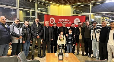 Erzurum’da Filistinli öğrenciler iftar sofrasında buluştu
