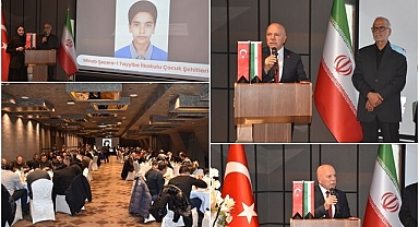 Erzurum’da İran’da hayatını kaybedenler anıldı