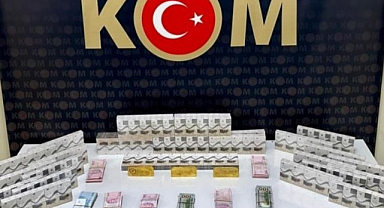 Erzurum'da kilolarca altın ele geçirildi!