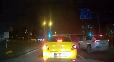 Erzurum'da korkutan kaza   