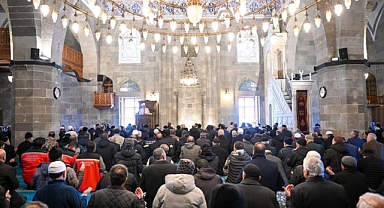 Erzurum'da şehitler için Mevlid-i Şerif okutuldu