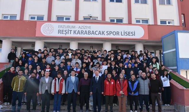 Erzurum'da sporun nabzı lisede attı