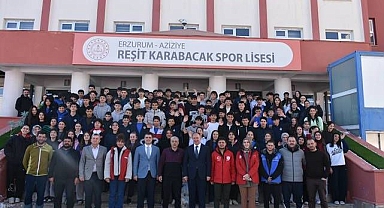 Erzurum’da sporun nabzı lisede attı