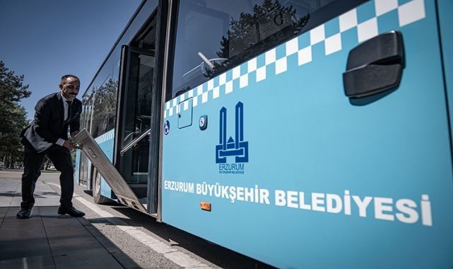 Erzurum'da bayramda toplu taşıma ücretsiz olacak 