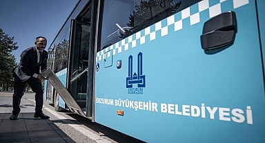 Erzurum’da toplu taşıma ücretsiz olacak 