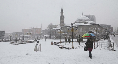 Erzurum’da yüksek kesimlere kar uyarısı