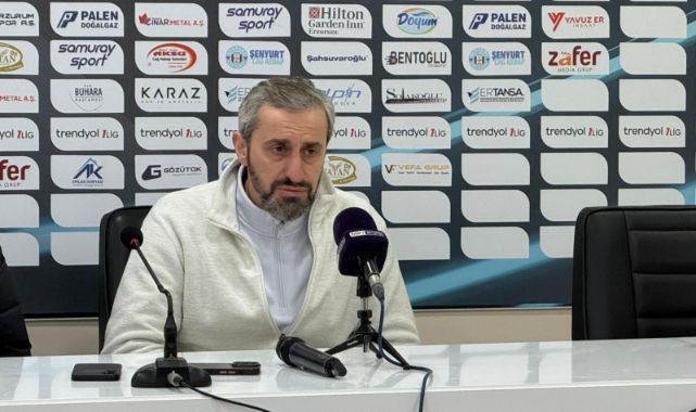 Erzurumspor FK Teknik Direktörü Özbalta: 