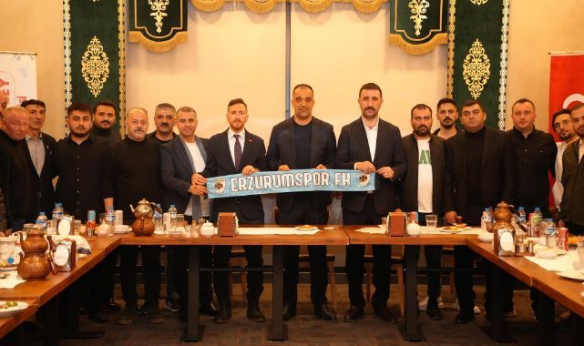 Erzurumspor için tek yürek oldular