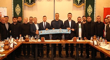 Erzurumspor için tek yürek oldular
