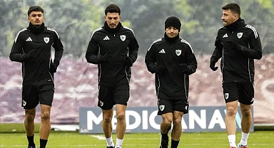 Erzurumspor'un Hatay mesaisi başladı