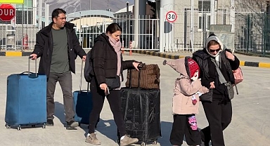 Esendere Sınır Kapısı'nda sessiz bekleyiş 