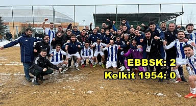 Evinde namağlup! EBBSK zirveye doğru: 2-0