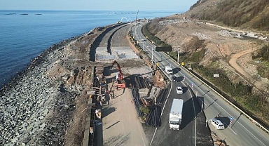 Facianın yaşandığı noktada tünel çalışması