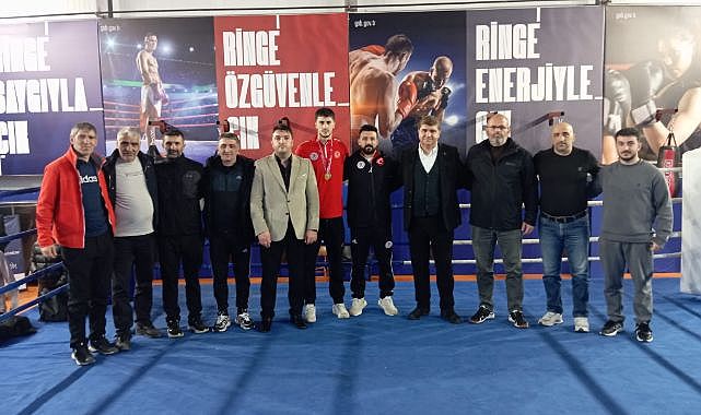 Genç boksörler ringde