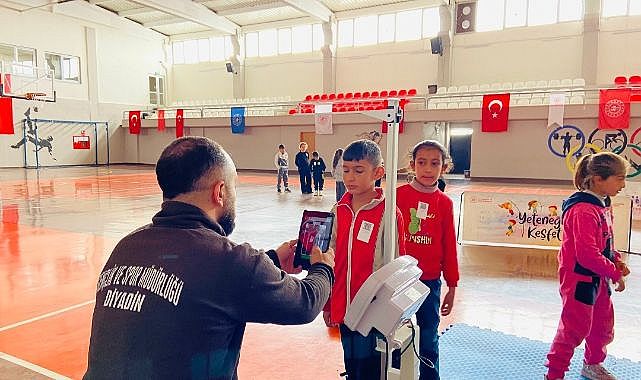 Genç yetenekler sporda keşfediliyor