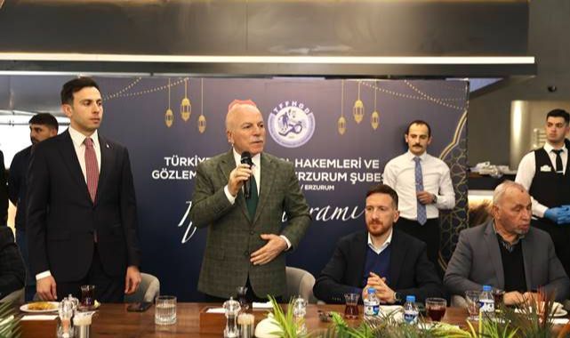 Hakemler iftar yemeğinde buluştu   