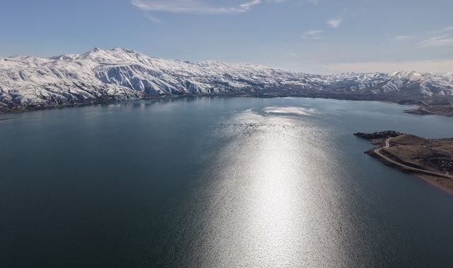 Hazar gölü doğasıyla büyüledi
