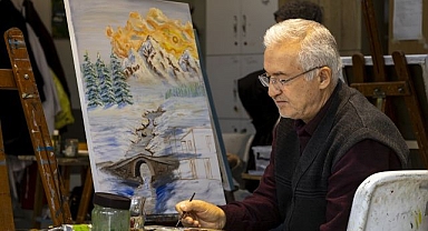 İkinci baharlarında resimle buluştular