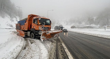 İlçe yolu trafiğe açıldı