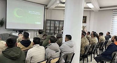 Jandarmaya bağımlılıkla mücadele eğitimi   