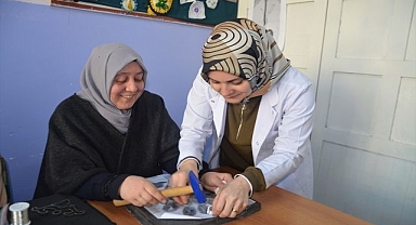 Kanseri yendi mesleki kurslarla hayat buldu