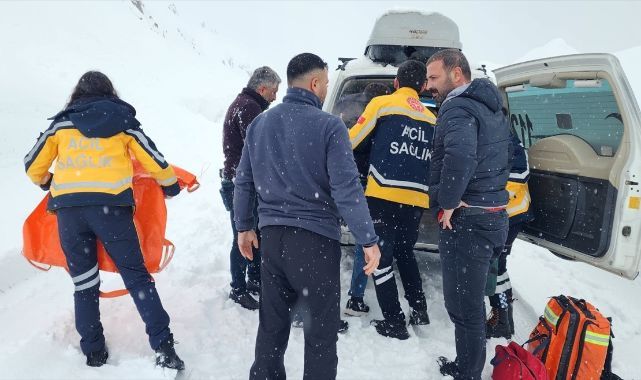 Kapanan yolda nefes kesen kurtarma