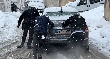 Kar yağışı etkisini arttırdı