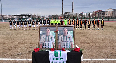 Kars 36 Spor futbolcusu Kubilay Kaan Kundakçı'yı andı